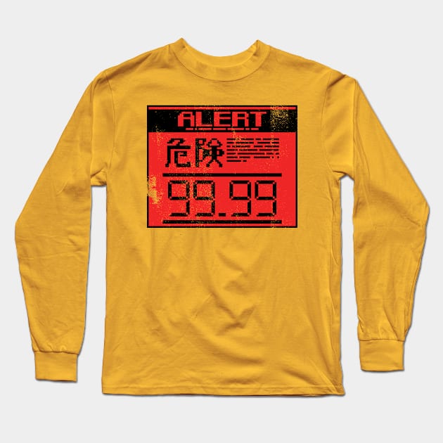 Alert 99.99 [Full Distressed] Long Sleeve T-Shirt by DCLawrenceUK